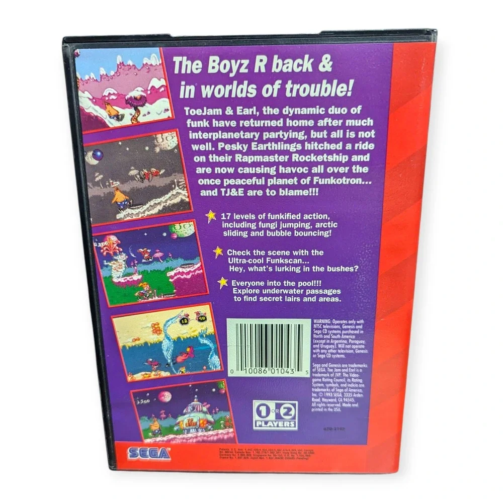 Sega toejam earl